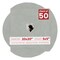 Light Grey Suede Mat Board for 20x20 Frames - Heart Opening for 5x5 Photos